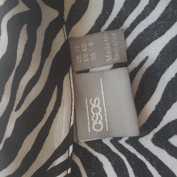 Zebra print 3/4 dress - Picture 3 of 8